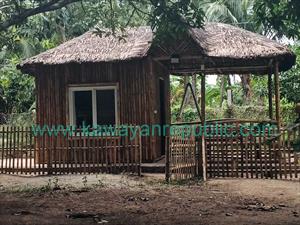 Bamboo Cottage Front in Bacong Negros Oriental