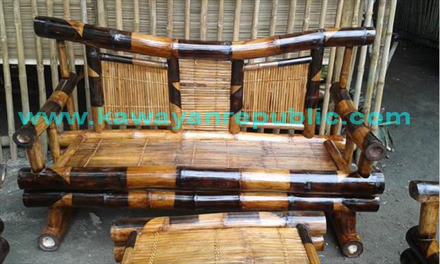 Bamboo Living Room Set - Alexandrea