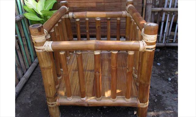 Bamboo Baby Crib