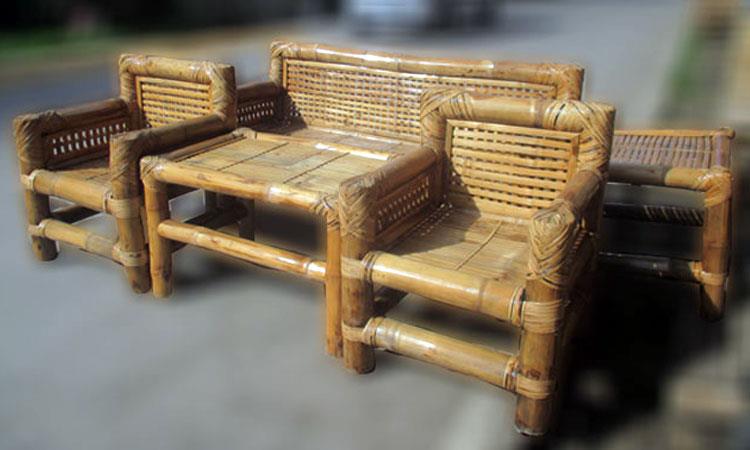Bamboo Living Room Sets